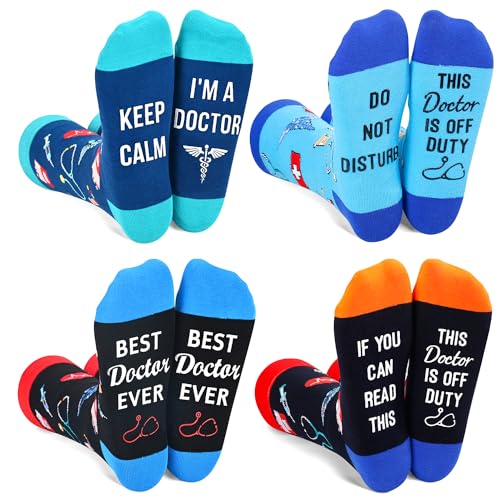 Dr. Socks, Medical Socks, Pharmacy Socks, Unisex Doctor Socks, Gifts for Doctors, Medical Assistant Gifts, Pharmacy Gifts, Pharmacist Gifts, Dr. Gifts