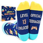 Gifts for Teenage Boys Teenage Girls Funny Fun Crazy Socks for Teens, Gifts for 13 Year Olds 13th Birthday