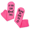 Women Tea Gift Tea Socks Novelty If You Can Read This Bring Me Some Tea Socks Drink Gifts for Women