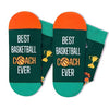 Basketball Coach Socks, Unisex Coach Socks, Best Coach Gifts for Men and Women, Basketball Coach Gifts, and Best Coach Ever Gifts