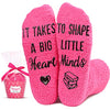 Cool Teacher Gifts, Teacher Socks for Women, Cute Funny Appreciation Gifts for Teachers, Unique Non-Slip Fuzzy Socks