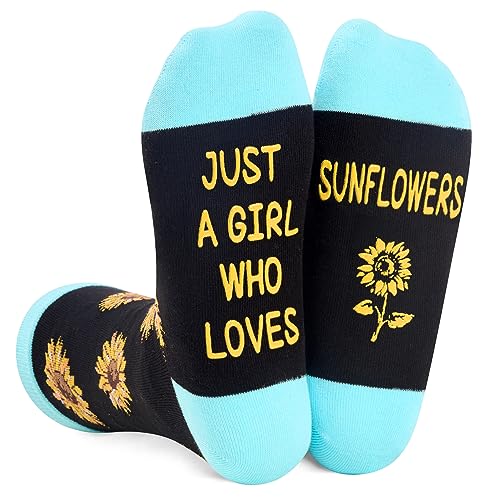 Women Sunflower Socks Series