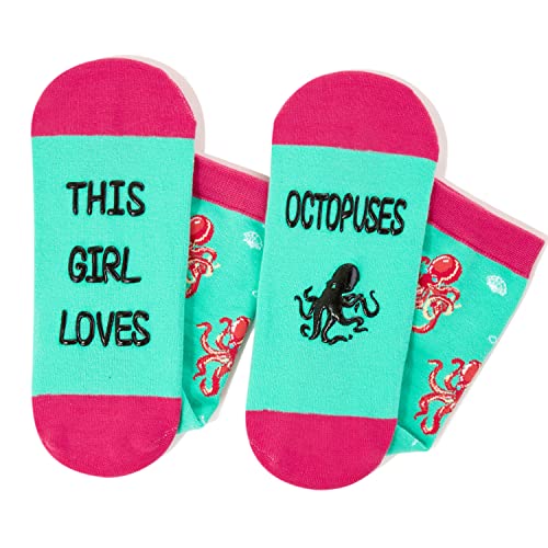 Octopus Gifts For Women Lovely Squid Socks Gift For Octopus Lover Valentine's Birthdays Gift For Her