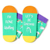 One-Size-Fits-All Unicorn Gifts, Unisex Unicorn Socks for Women and Men,  Unicorn Gifts Gender-Neutral Animal Socks