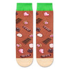 Funny Chocolate Socks for Kids Who Love Chocolate, Novelty Chocolate Gifts, Children's Gag Gifts, Gifts for Chocolate Lovers, Funny Sayings If You Can Read This, Bring Me Chocolate Socks, Gifts for 7-10 Years Old