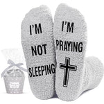 Christian Gifts for Men Jesus Gifts Faith Serenity Prayer Gifts, Funny Christian Socks Religious Socks For Men