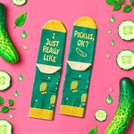 Funny Gifts For Men Women, Ubnisex Pickle Gifts Dill Pickle Gifts, Funny Silly Crazy Pickle Socks Gifts