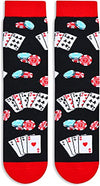 Men Poker Socks Series