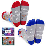 Unique Baseball Gifts, Baseball Socks for Men, Novelty Sport Socks Gifts for Baseball Lovers, Sport Gifts