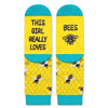Bee Gifts for Girls and Children Bee Lovers Gifts Best Gifts for Daughter Cool Bee Socks, Gifts for 7-10 Years Old Girl