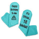 18th Birthday Women Novelty Socks