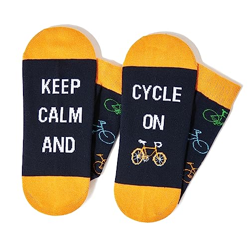 Unisex Cycling Socks Bike Socks Biking Socks Bicycle Socks, Mountain Biking Gifts Cycling Gifts Biker Gifts Bike Gifts Bicycle Gifts Gifts For Cyclists