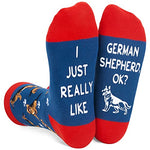 Gender-Neutral German Shepherd Gifts, Unisex German Shepherd Socks for Women and Men, German Shepherd Gifts Animal Socks