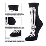 Silly Halloween Gifts for Men, Funny Crazy Halloween Socks, Skeleton Socks, Bone Socks, X-Ray Socks, Ideal Doctor Gifts, Spooky Gifts, Gifts for 7-10 Years Old