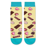 Novelty Chocolate Gifts for Kids, Birthday Gift for Boys Girls, Funny Food Socks, Teenages Chocolate Socks, Gift for Children, Funny Chocolate Socks for Chocolate Lovers, Gifts for 7-10 Years Old