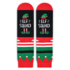 Christmas Gifts Stocking Socks for Women Men - Elf Gifts Little Elf Socks for Mom Dad, Xmas Stocking Stuffers