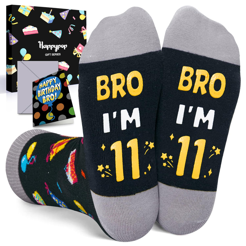 11th Birthday Gifts Ideas for Boys Socks for Kids Age 11, Eleven