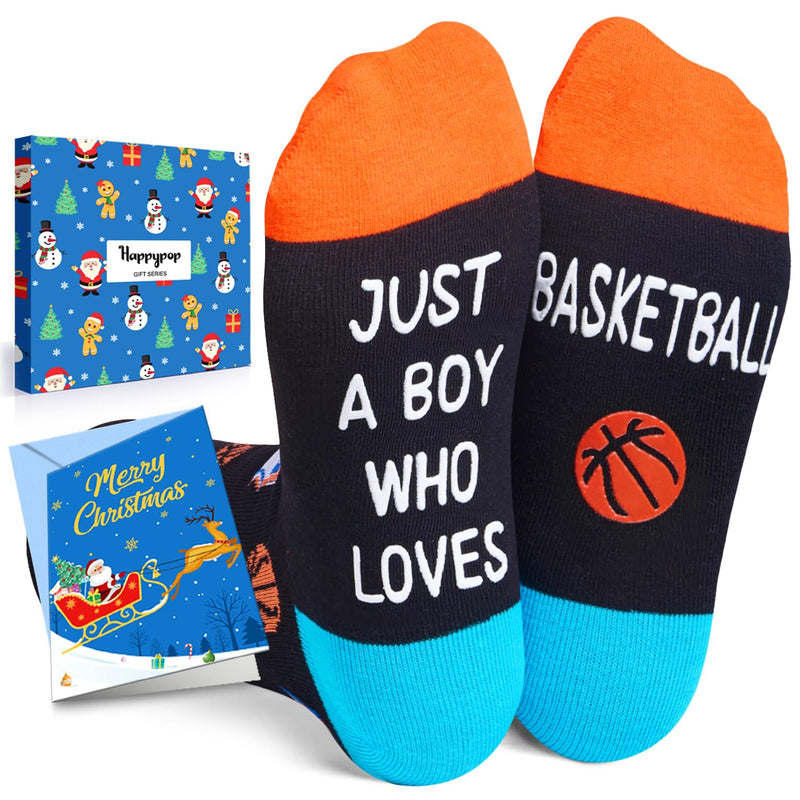 7th-12th Birthday Gift Ideas for Boys Kids Novelty Socks, Soccer