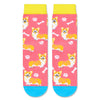 Corgi Gifts for Corgi Lovers - Corgi Socks for Teen Girls, Funny Girl Socks, Crazy Socks for Girls 10-12