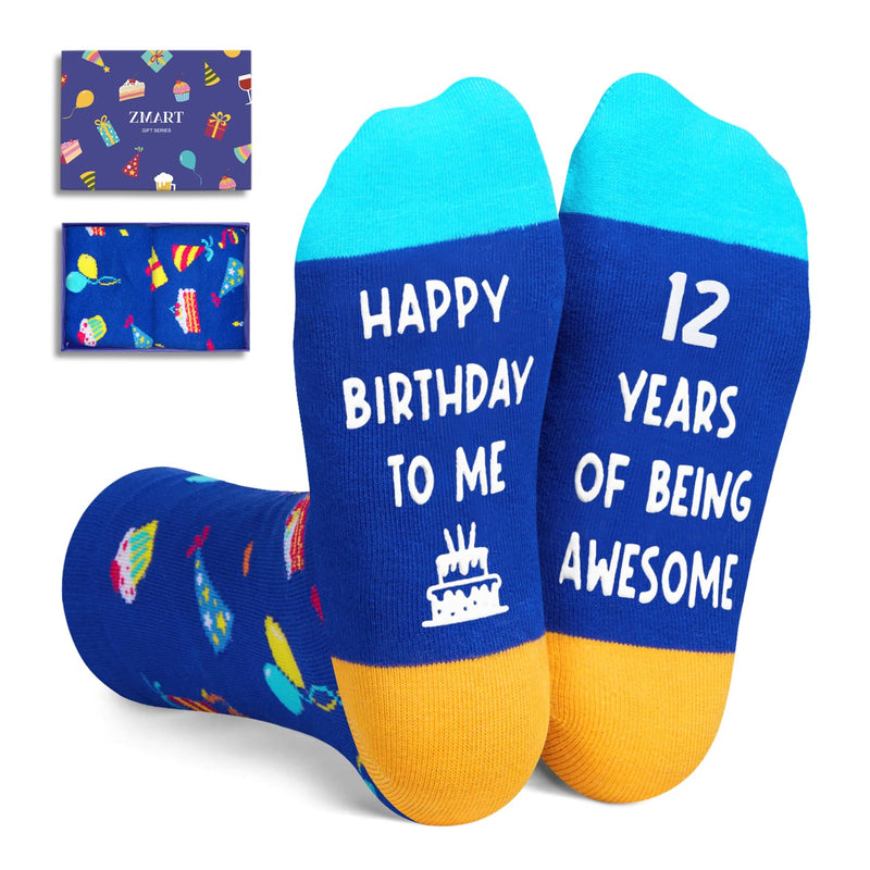 12th Birthday Gift Ideas Socks Presents for 12 Year Old Tween