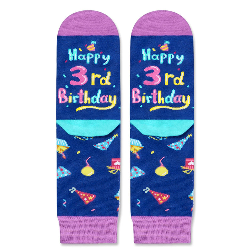 3rd Birthday Gifts Ideas for Girls Socks for Toddlers 3t