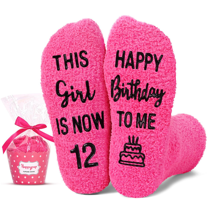 12th Year Old Birthday Gifts for Girls Socks for 12 Year Old