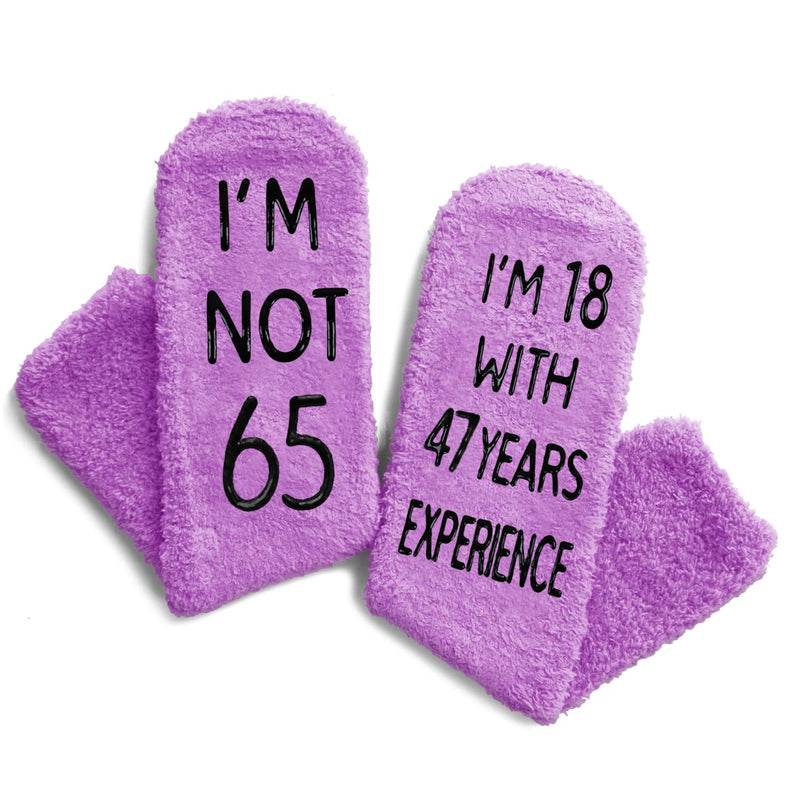 65th Birthday Gifts Ideas for Women - Socks for 65 Year Old Woman, 65th Birthday Gifts for Female, 65 Year Old Gifts for Her
