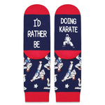 Karate Gifts For Boys Girls - Karate Gifts Jiu Jitsu Gifts, Taekwondo Gifts For Boys Girls, Karate Socks Funny Kid Socks