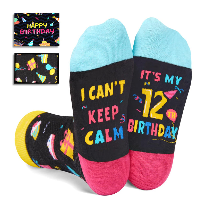 12 Yr Old Gift Ideas, 12th Birthday Presents Socks for 12 Year Old
