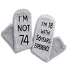 74th Birthday Gift Ideas for Men - Socks for 74 Year Old Birthday, Gifts For Old Men in their 74s