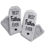 Fuzzy Gifts For Father - Funny Dad Socks, Funny Dad Gifts Father Gifts From Son Daughter