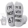 67th Birthday Gifts Ideas for Men - Socks for 67 Year Old Middle Aged Man, 67th Birthday Gifts for Him, 67 Year Old Gifts for Male