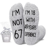 67th Birthday Gifts Ideas for Men - Socks for 67 Year Old Middle Aged Man, 67th Birthday Gifts for Him, 67 Year Old Gifts for Male