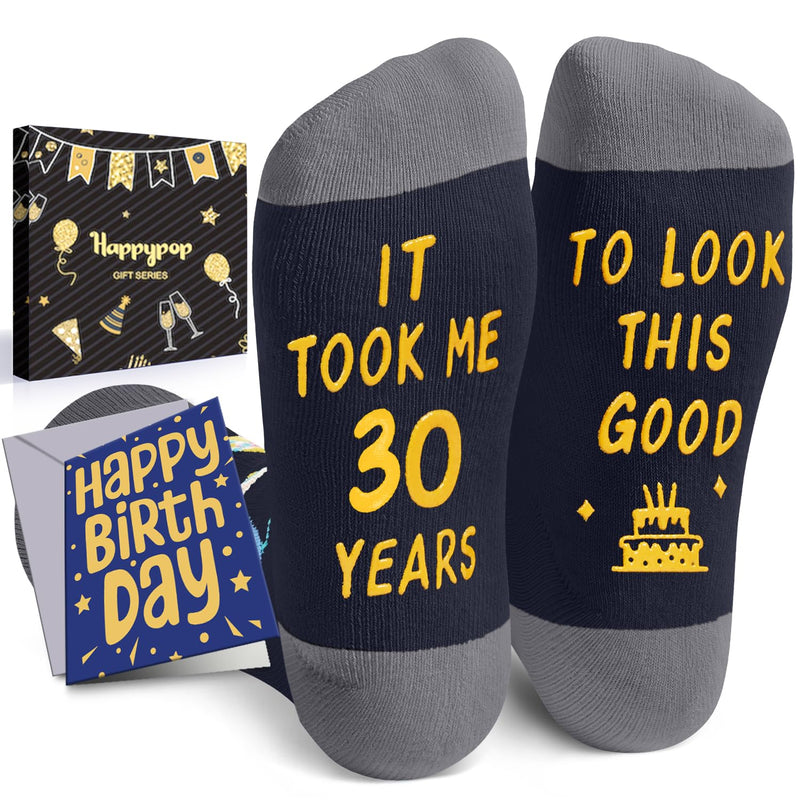 30th Years Old Birthday Gifts - Socks for 30 Year Olds, Best Gifts