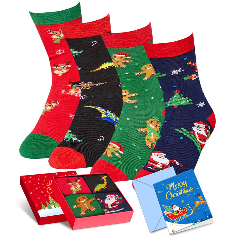 men's christmas dress socks Knocker Patterned (9915_Asst) Machine wash Men's Dress Sock Packs |