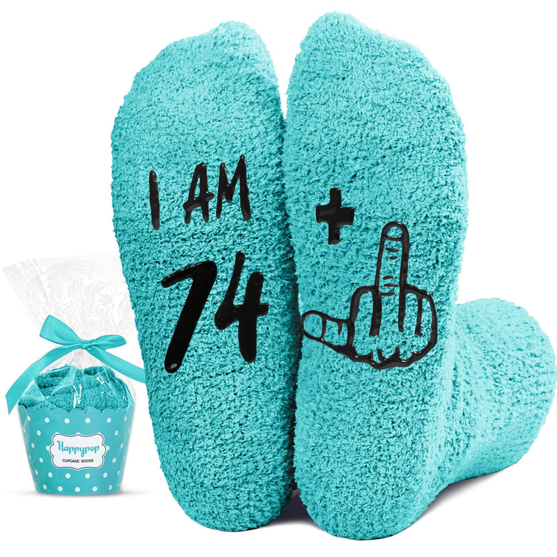 75th Birthday Gifts Years Old - Socks for 75 Year Old Elderly Lady, Gifts for Women in Their 75s