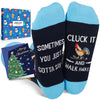 Chicken Gifts Ideas Socks; Gifts for Chicken Lovers Rooster Gifts Women Men, Novelty Rooster Chicken Stocking
