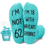 62nd Years Old Birthday Gifts for Women - Socks for 62 Year Olds, Gift Ideas for 62 Year Olds, Best Gifts for 62 Year Old Woman