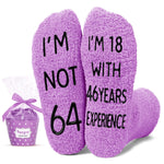 64th Birthday Gifts Ideas for Women - Socks for 64 Year Old Woman, 64th Birthday Gifts for Female, 64 Year Old Gifts for Her