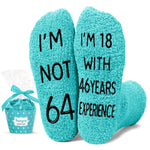 64th Years Old Birthday Gifts for Women - Socks for 64 Year Olds, Gift Ideas for 64 Year Olds, Best Gifts for 64 Year Old Woman