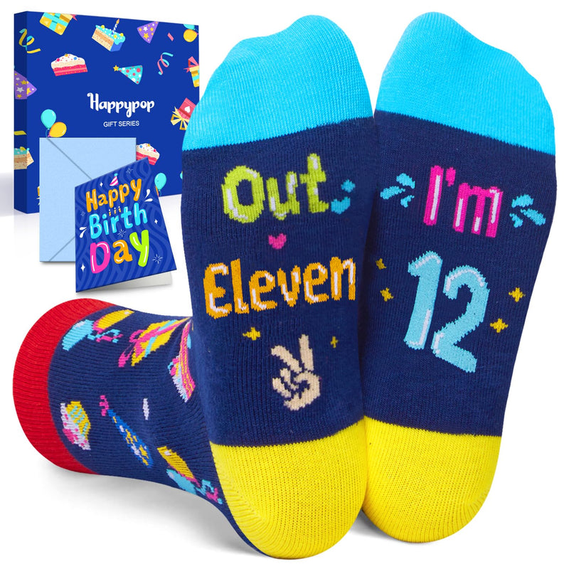 12th Birthday Gifts Ideas Socks Gifts for Kids Age 12, 12 Year