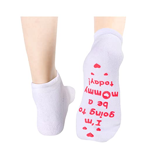 Labor and Delivery Hospital Socks - Mom Socks, Pregnancy Gifts for New Mom, Mom to Be Gift for Pregnant Women, Labor and Delivery Socks