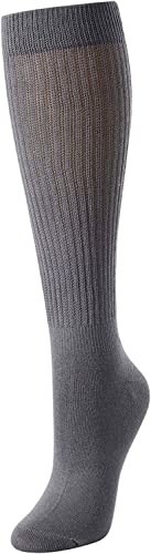 Novelty Dark Gray Slouch Socks For Women, Dark Gray Scrunch Socks For Girls, Cotton Long Tall Tube Socks, Fashion Vintage 80s Gifts, 90s Gifts, Women's Dark Gray Socks