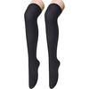2 Pairs Thigh High Socks, Knee High Socks for Women Girls, Long Socks, Over the Knee Socks