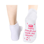 Women's Funny Non-Skid Grandma Socks Novelty Grandma Gifts