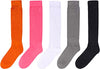 5 Pairs Fashion Vintage 80s Gifts, 90s Gifts, Fun Cute Colorful Slouch Socks for Women Girls, Extra Tall Heavy Socks, Scrunch Socks Women