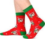 Stocking Stuffers, Funny Children Christmas Socks, Best Secret Santa Gifts, Xmas Gifts, Santa Socks, Novelty Christmas Gifts for Kids, Holiday Socks for Boys Girls, Gifts for 7-10 Years Old