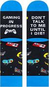 Men's Crazy Best Game Socks Gifts for gamers-2 Pack