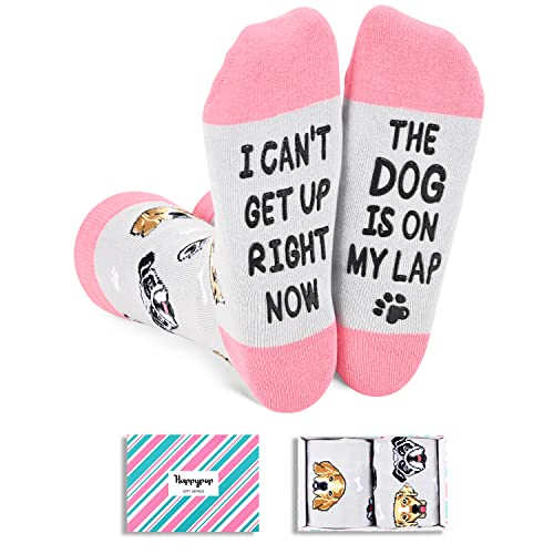 Unique Gifts for Dog Lovers Dog Presents for Women Birthday Christmas Mothers Day Gifts for Her Dog Socks