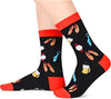 Unisex Novelty Mid-Calf Knit Cozy Awesome Boss Socks Gifts